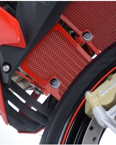 OSŁONA CHŁODNICY OLEJU RG RACING BMW S1000RR 10-15 / HP4 / S1000R 14- RED