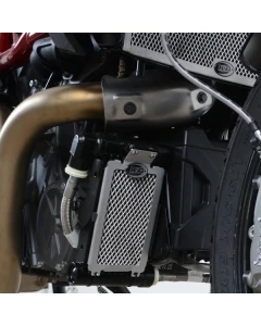 OSŁONA CHŁODNICY OLEJU RG RACING INDIAN FTR1200(S) 19- SILVER