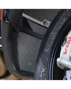 OSŁONA CHŁODNICY OLEJU RG RACING MV AGUSTA BRUTALE 1000RR / ORO 20- TITANIUM
