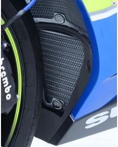 OSŁONA CHŁODNICY OLEJU RG RACING SUZUKI GSX-R1000/R (17-) BLUE