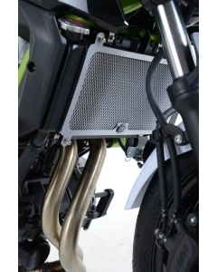 OSŁONA CHŁODNICY RG RACING KAWASAKI Z650RS 22-, Z650 17-, NINJA 650 17- GREEN