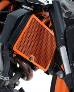OSŁONA CHŁODNICY RG RACING KTM 390 DUKE -16, RC390 -21, RC125/200 ORANGE