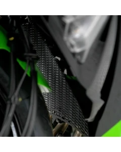 OSŁONA CHŁODNICY RG RACING PRO KAWASAKI ZX636 19-21 GREEN