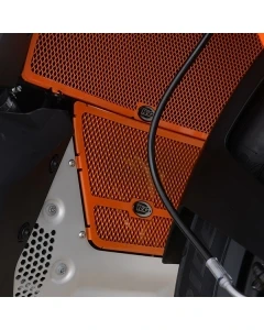 OSŁONA KOLEKTORÓW WYDECHOWYCH RG RACING KTM 790 ADVENTURE 19-/HUSQ. NORDEN 901 22- ORANGE
