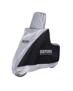 OXFORD AQUATEX SCOOTER HIGHSCREEN POKROWIEC WODOODPORNY NA SKUTER Z WYSOKĄ SZYBĄ KOLOR SZARY/CZARNY ROZMIAR UNIWERSALNY