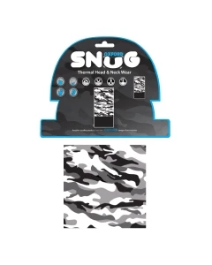 OXFORD KOŁNIERZ OCIEPLAJĄCY SNUG CAMO KOLOR BIAŁY/CZARNY/SZARY ROZMIAR UNIWERSALNY