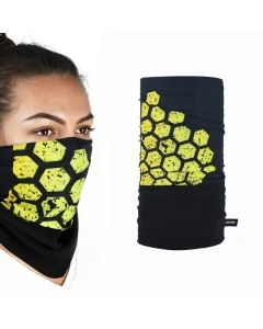 OXFORD KOŁNIERZ OCIEPLAJĄCY SNUG YELLOW HEX KOLOR CZARNY/ŻÓŁTY