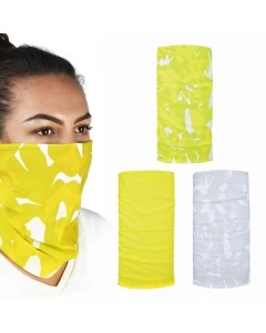 OXFORD KOŁNIERZ WIELOFUNKCYJNY WIATROODPORNY COMFY HAVOC FLUO 3 SZTUKI W OPAKOWANIU KOLOR CAMO/ŻÓŁTY FLUO