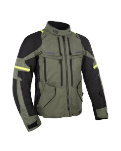 OXFORD KURTKA ROCKLAND KOLOR KHAKI/CZARNY/ŻÓŁTY FLUO ROZMIAR L