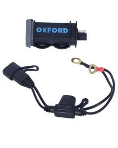 OXFORD ŁADOWARKA UNIWERSALNA USB 12V 2,1 AMPERA KOLOR CZARNY