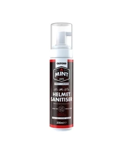 OXFORD MINT HELMET SANITISER PIANKA DO DEZYNFEKCJI I CZYSZCZENIA WNĘTRZA KASKU/BUTÓW/RĘKAWIC 200ML