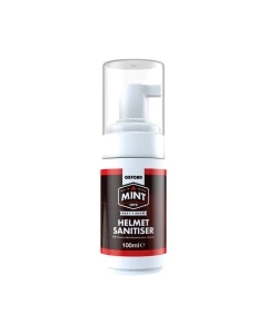 OXFORD MINT HELMET SANITISER PIANKA DO DEZYNFEKCJI I CZYSZCZENIA WNĘTRZA KASKU/BUTÓW/RĘKAWIC 100ML