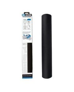 OXFORD NAKLEJKI ZABEZPIECZAJĄCE PLASTIKI W MOTOCYKLU WYMIARY 375MM X 300MM KOLOR CZARNY