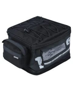 OXFORD NOWOŚĆ TORBA NA TYLNE SIEDZENIE MOTOCYKLA F1 TAIL PACK SMALL 18L Z ZAMKIEM, KOLOR CZARNY (ZASTĘPUJE OL436)