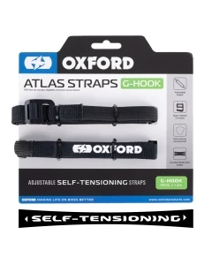 OXFORD PASY TRANSPORTOWE ATLAS G-HOOK 17MM X 1,2 M KOLOR CZARNY