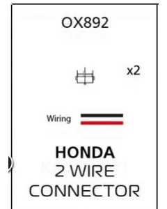 OXFORD PROMOCJA PRZEJŚCIÓWKA PRZERYWACZA DO KIERUNKOWSKAZÓW LED (2 SZTUKI W ZESTAWIE) PASUJE DO HONDA (STARY KOD: OF781)