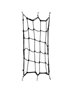 OXFORD SIATKA (PAJĄK) NA BAGAŻE Z 6 HAKAMI 30CM/30CM KOLOR CZARNY (ZASTĘPUJĘ OF127)