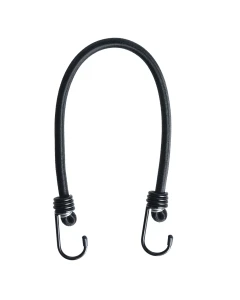 OXFORD TAŚMA ZABEZPIECZAJĄCA BAGAŻ (EKSPANDER BAGAŻOWY) MODEL BUNGEE 10MM X 450MM/18' KOLOR CZARNY