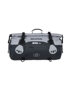 OXFORD TORBA AQUA T-30 ROLLBAG WODOODPORNA POJEMNOŚĆ 30L KOLOR CZARNY/SZARY