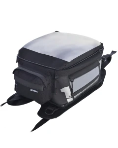 OXFORD TORBA NA ZBIORNIK MOTOCYKLA TANK BAG F1 TANK BAG SMALL 18L STRAP ON (MOCOWANIE PASKAMI) KOLOR CZARNY POJEMNOŚĆ 18L (ZASTĘPUJE OL4