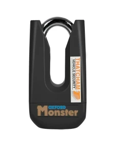OXFORD ZABEZPIECZENIE ANTYKRADZIEŻOWE KŁÓDKA NA TARCZE HAMULCOWĄ MONSTER KOLOR CZARNY