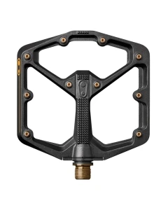 PEDAŁY ROWEROWE CRANKBROTHERS STAMP 11 LARGE BLACK GOLD (ZAWIERA DODATKOWE PINY)