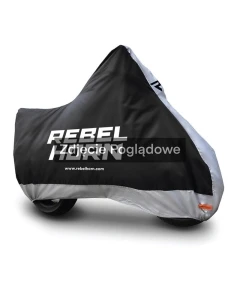 POKROWIEC NA MOTOCYKL REBELHORN SHELTER BLACK SILVER M