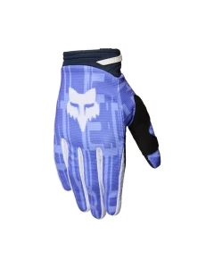 RĘKAWICE MOTOCYKLOWE JUNIOR FOX 180 DIFFUSE SE PURPLE DOVE YS