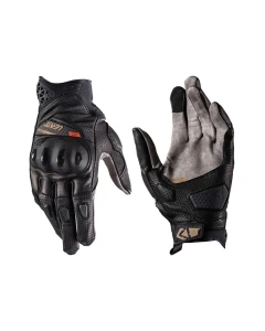 RĘKAWICE MOTOCYKLOWE LEATT ADV X-FLOW 8.5 STEALTH SHORT BLACK GREY L