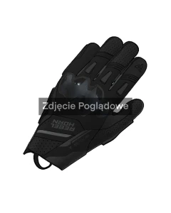 RĘKAWICE MOTOCYKLOWE REBELHORN DEFENDER BLACK XL