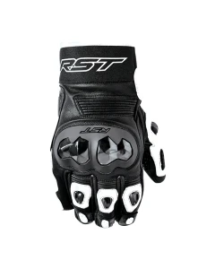 RĘKAWICE MOTOCYKLOWE RST FREESTYLE 3 D3O BLACK WHITE XL