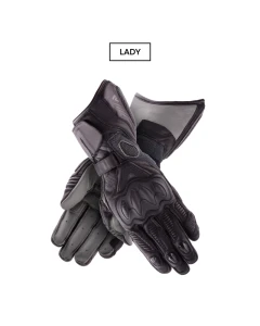 RĘKAWICE SKÓRZANE REBELHORN REBEL LADY BLACK DL