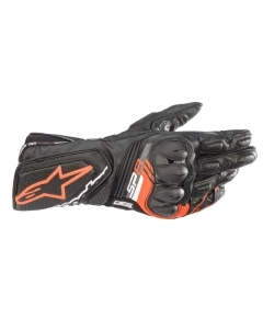 Rękawice Sportowe ALPINESTARS SP-8 V3 kolor czarny/czerwony/fluorescencyjny, rozmiar XL