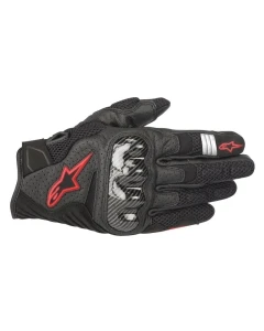 Rękawice Turystyczne ALPINESTARS SMX-1 AIR V2 kolor czarny/czerwony/fluorescencyjny, rozmiar M