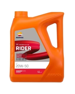 REPSOL OLEJ SILNIKOWY 4T RIDER 20W50 4L MA2 MINERALNY (5) - ZASTĘPUJE RP165Q54