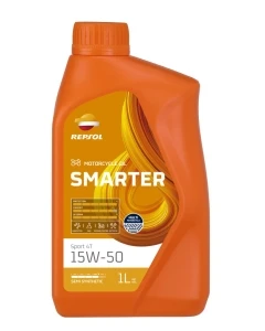 REPSOL OLEJ SILNIKOWY 4T SMARTER SPORT 15W50 1L MA2 PÓŁSYNTETYCZNY (12) - ZASTĘPUJE RP180M51