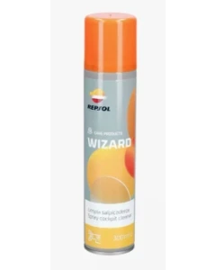 REPSOL WIZARD LIMPIA SALPICADEROS ŚRODEK DO PIELĘGNACJI PLASTIKÓW ORAZ OWIEWEK 300ML