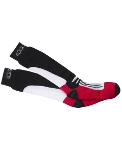 Skarpetki termoaktywne ALPINESTARS RACING ROAD LONG kolor czarny/czerwony, rozmiar M/S