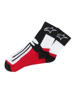 SKARPETY ALPINESTARS RACING ROAD SHORT BLACK/RED S/M