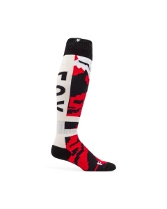SKARPETY FOX 180 KAIROS WHITE/FLUO RED L