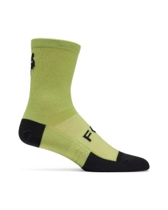 SKARPETY ROWEROWE FOX 6 FLEXAIR MERINO LIME L/XL