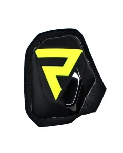 SLIDERY KOLAN REBELHORN (NA RZEPY) BLACK/FLO YELLOW