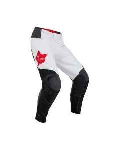 SPODNIE FOX 180 FLOW WHITE/RED 36