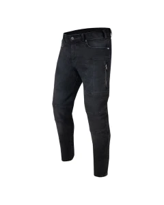 SPODNIE JEANS REBELHORN RAGE II TAPERED FIT WASHED BLACK W28L34