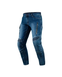 SPODNIE JEANS REBELHORN VANDAL DENIM WASHED BLUE W32L32