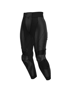 SPODNIE MOTOCYKLOWE SKÓRZANE DAMSKIE REBELHORN DIVA BLACK W46