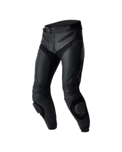 SPODNIE MOTOCYKLOWE SKÓRZANE RST TRACTECH EVO D3O BLACK BLACK XXL