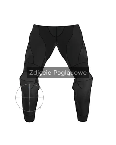 SPODNIE SKÓRZANE REBELHORN INFERNO BLACK 50