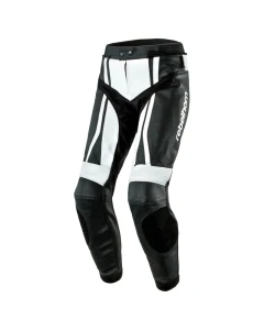 SPODNIE SKÓRZANE REBELHORN PISTON II BLACK/WHITE 56