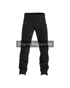 SPODNIE TEKSTYLNE REBELHORN BORG II BLACK (KRÓTKA NOGAWKA) 3XL